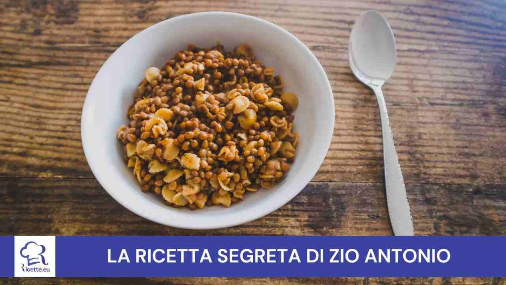 Pasta con le lenticchie