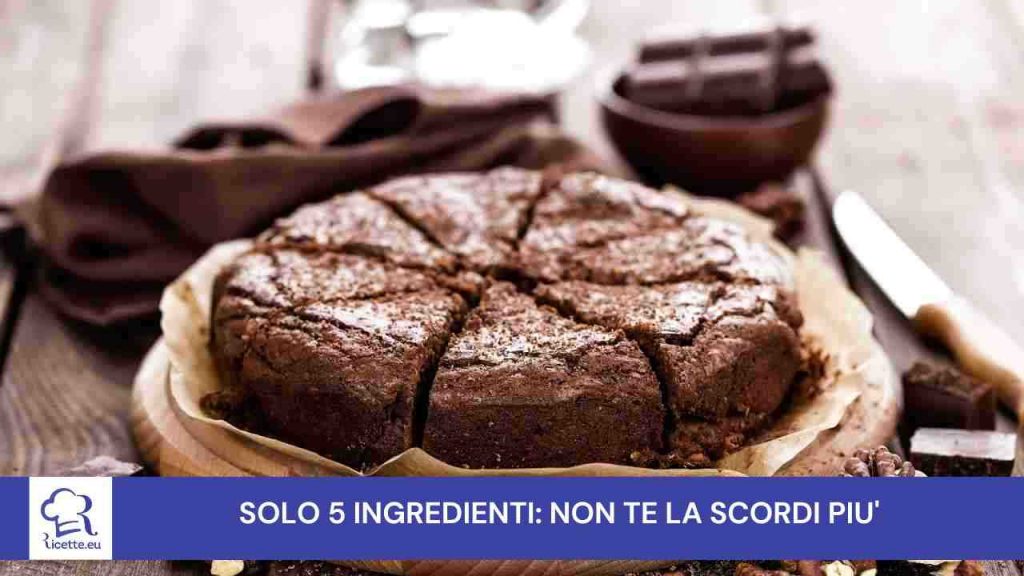 torta 5 ingredienti