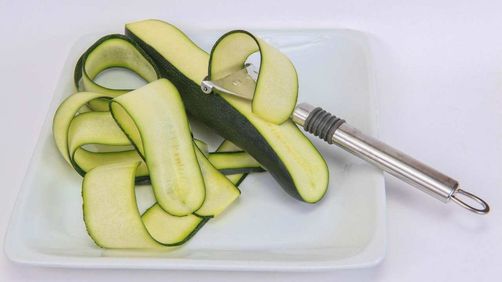 Piatto di zucchine