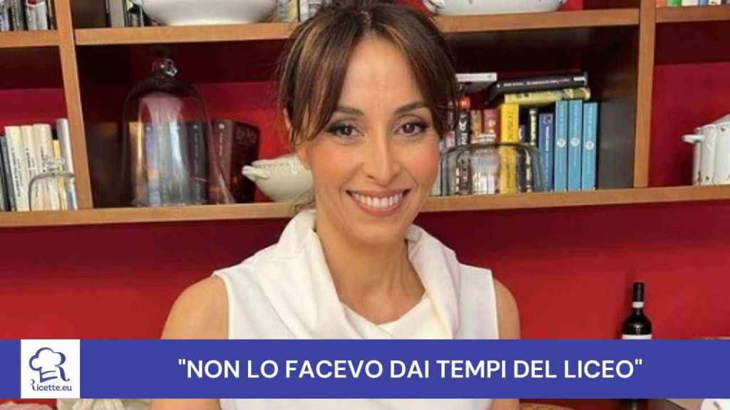 Benedetta Parodi non facevamo tempi liceo