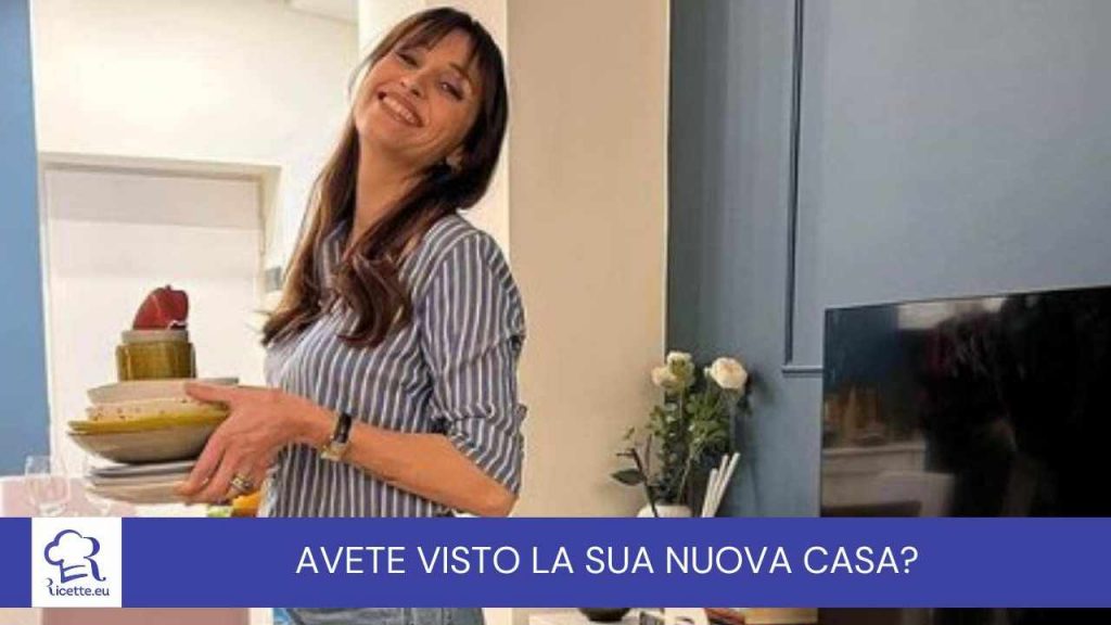 Benedetta Parodi mostra nuova casa