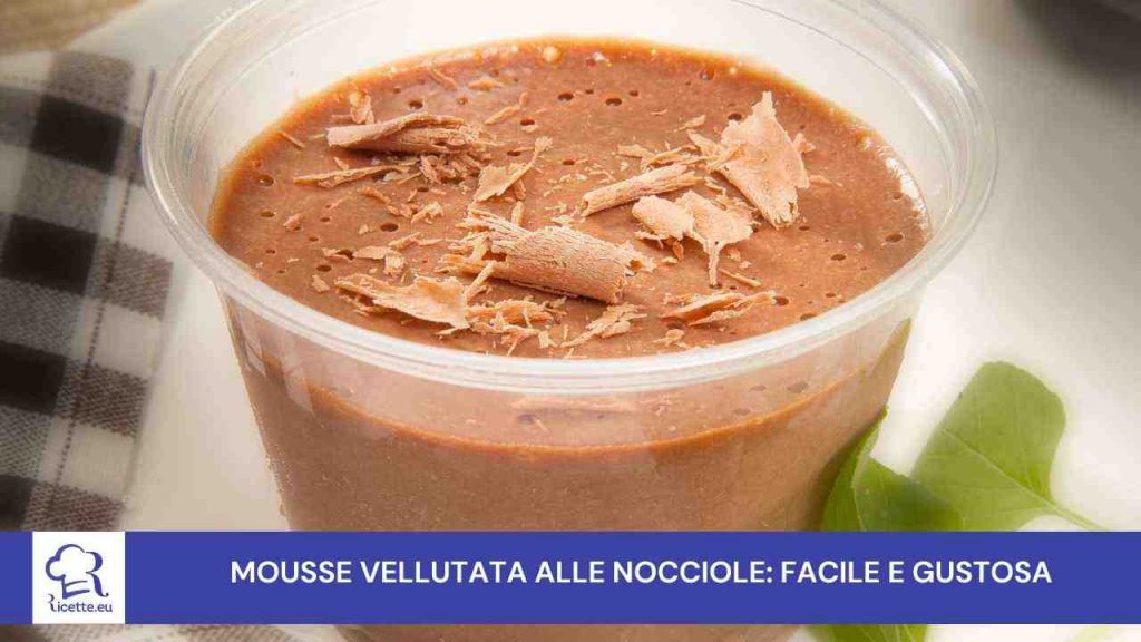 mousse nocciole