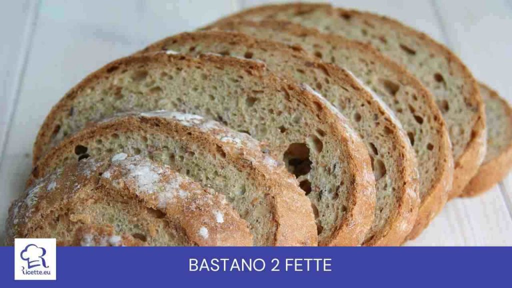 Due fette pane raffermo