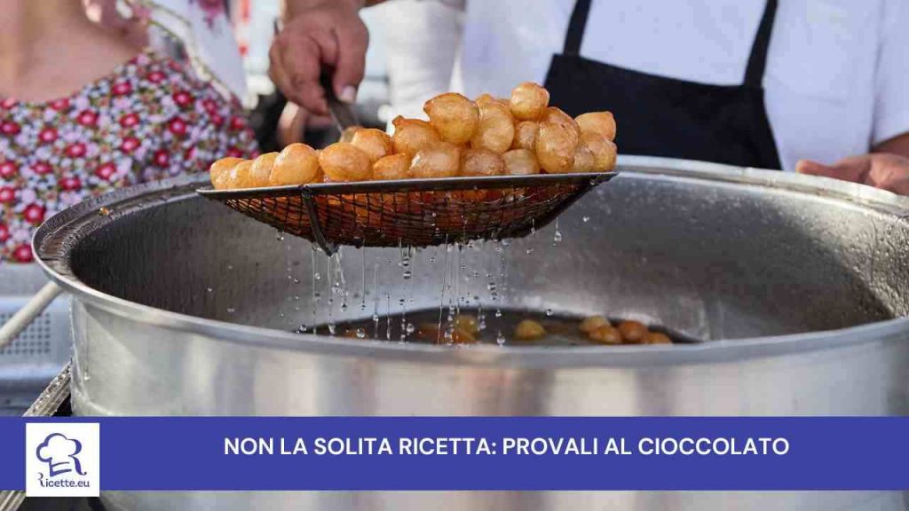struffoli cioccolato