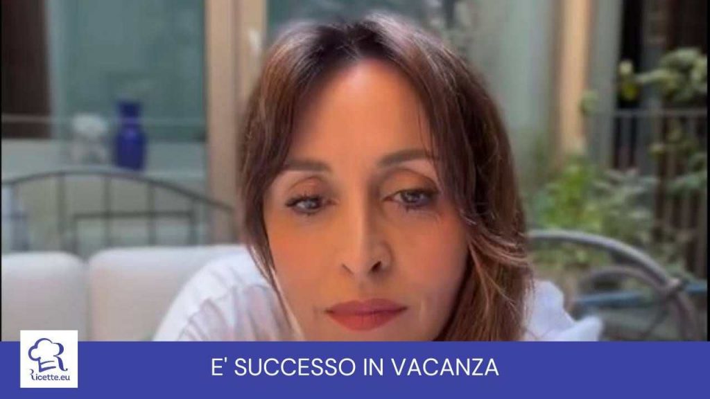 Benedetta Parodi in vacanza