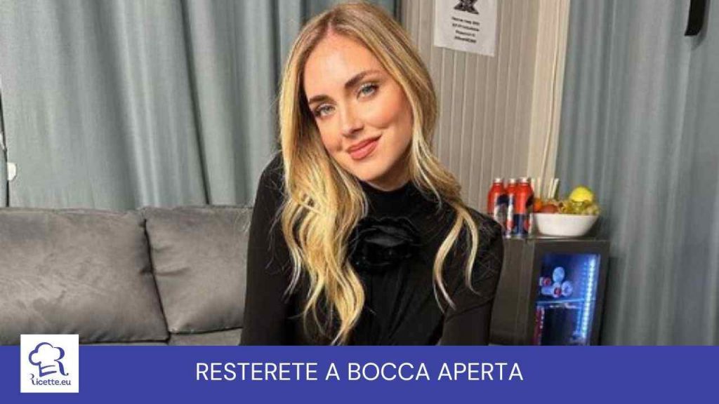 La nuova cucina di Chiara Ferragni