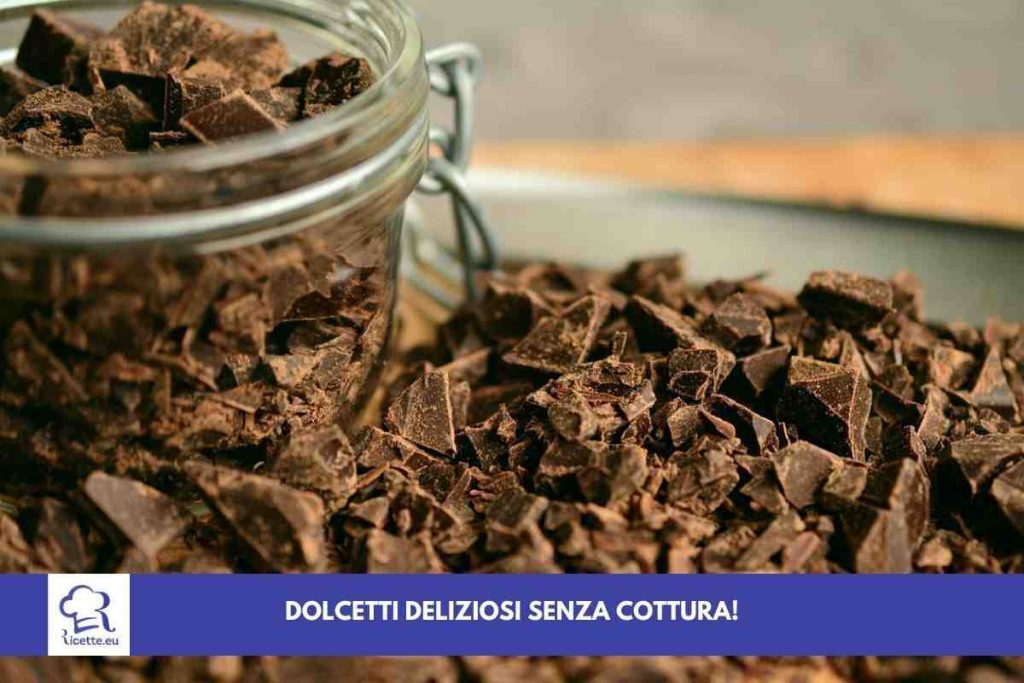 Dolcetti senza cottura ricetta