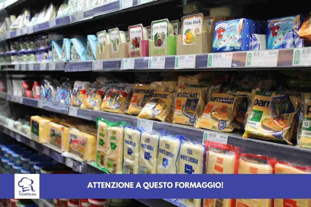 Scatta l'allarme formaggio attenzione