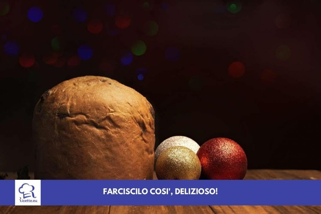 Farcisci panettone crema