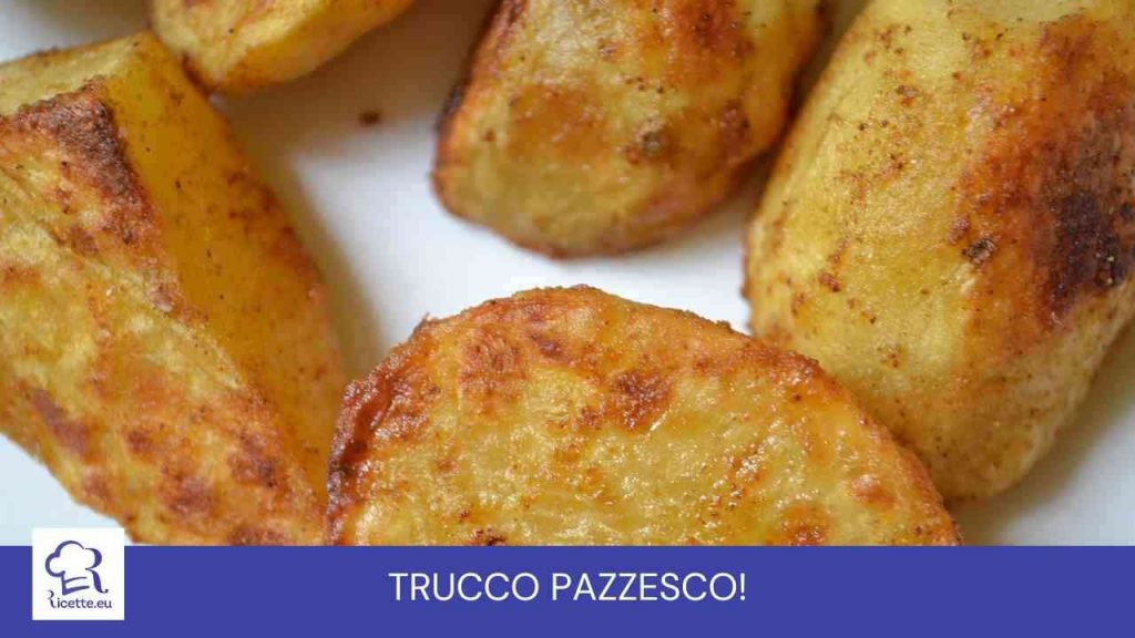 Come rendere croccanti patate forno