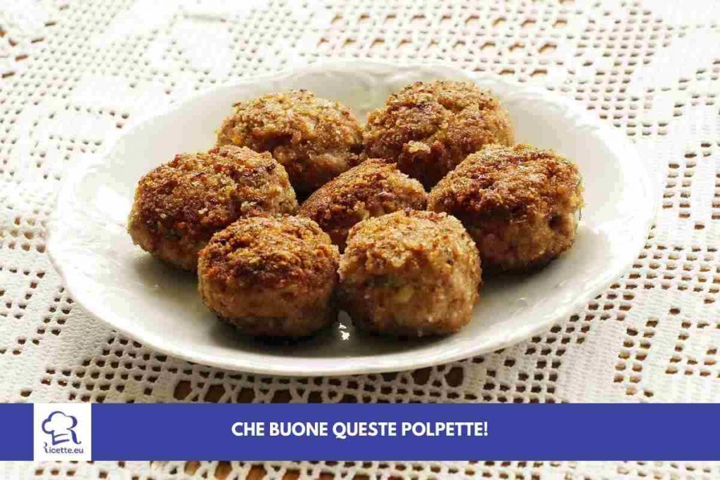 Polpette senza glutine niente carne