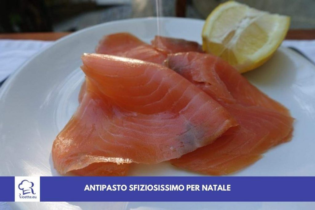 Antipasti Natale salmone