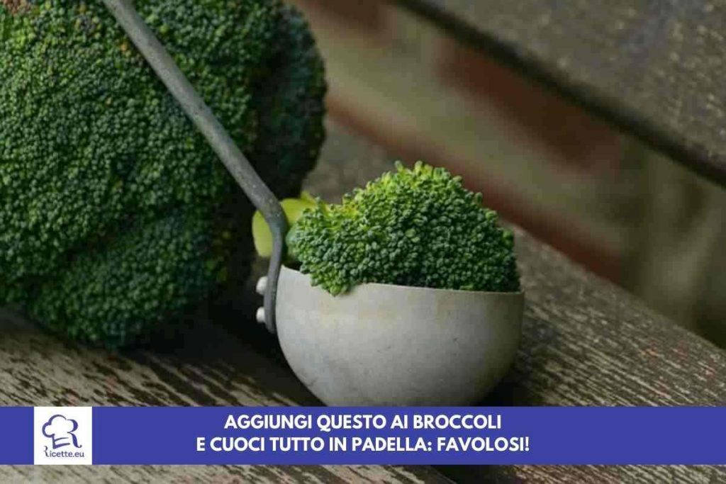 cucinare broccoli padella