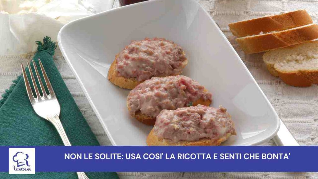 bruschette ricotta