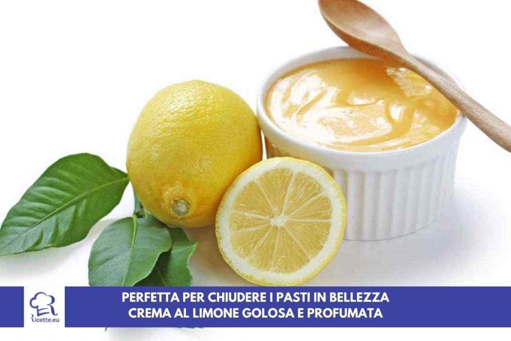 crema limone profumata