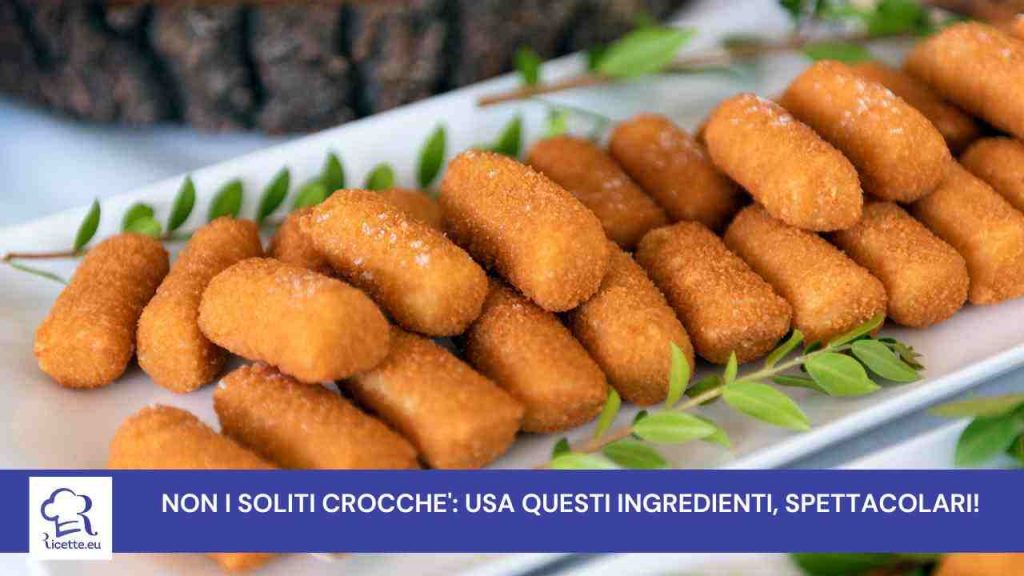 crocché ricetta ingredienti
