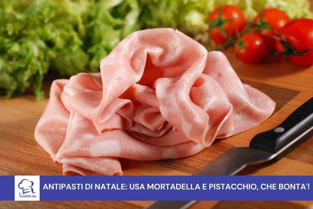 mortadella pistacchio antipasti