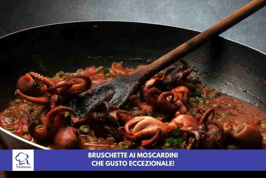 bruschette moscardini ricetta gustosa