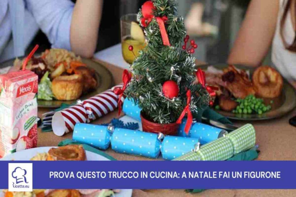 natale trucco cucina