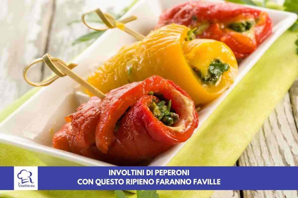 peperoni involtini ricetta