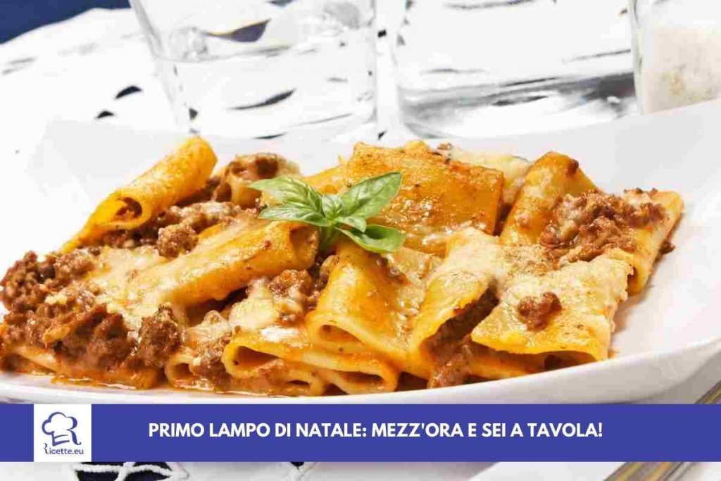 primo lampo natale ricetta