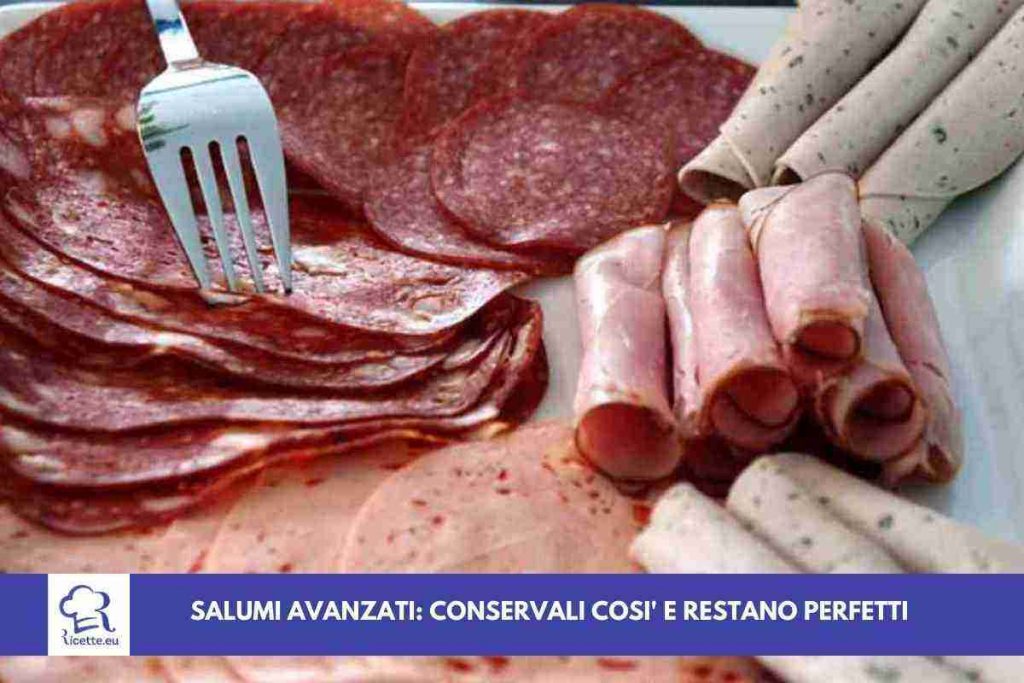 conservare salumi avvolgili