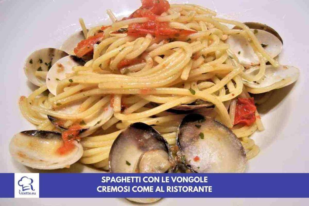 ricetta spaghetti vongole