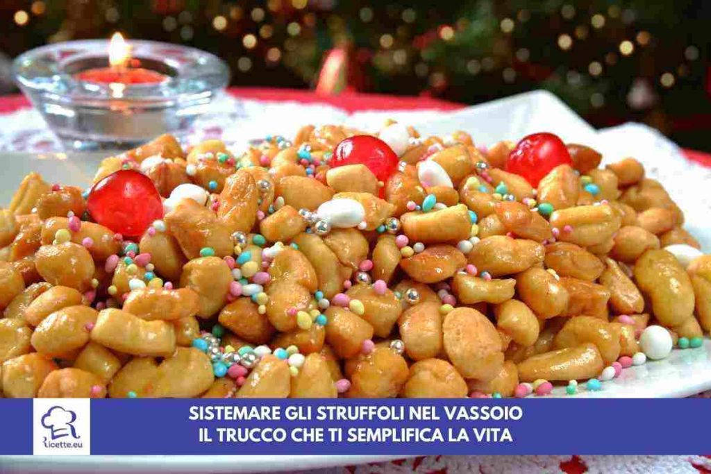 struffoli trucco vassoio