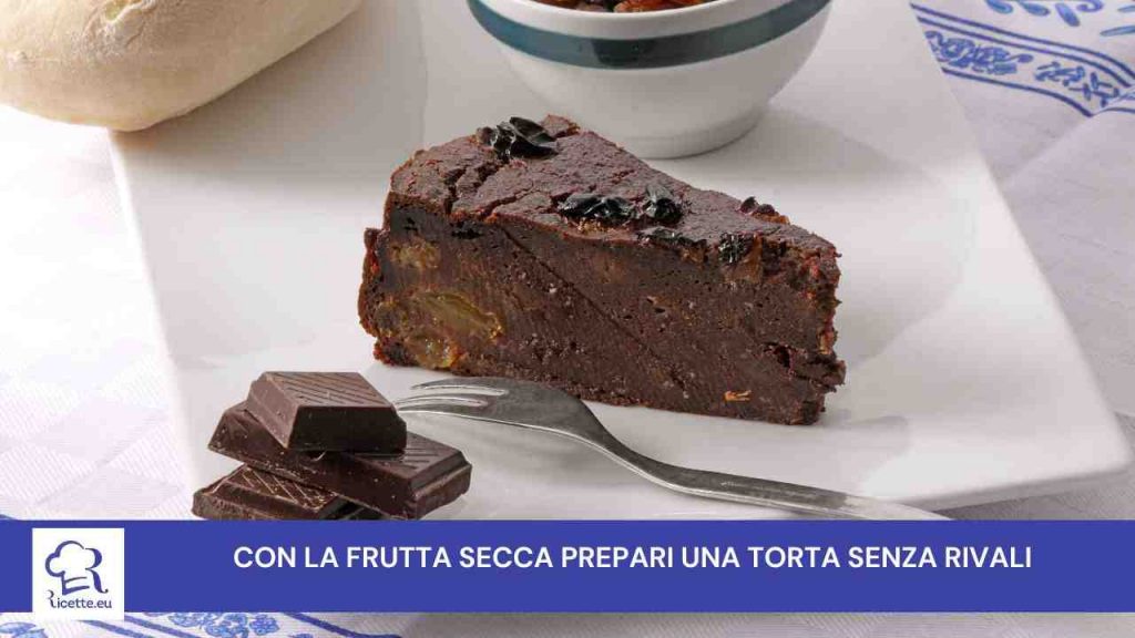 torta frutta secca