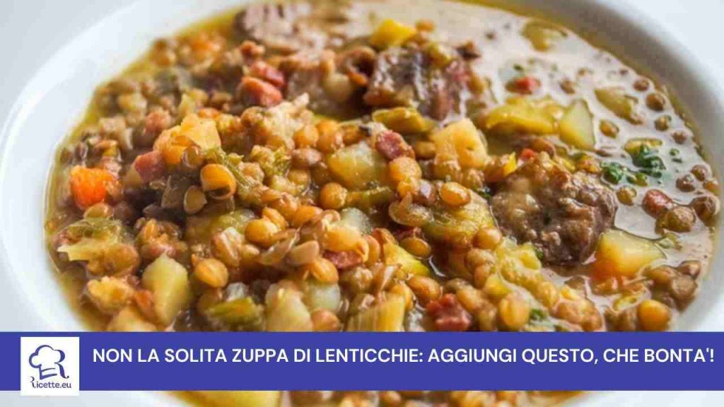 zuppa lenticchie