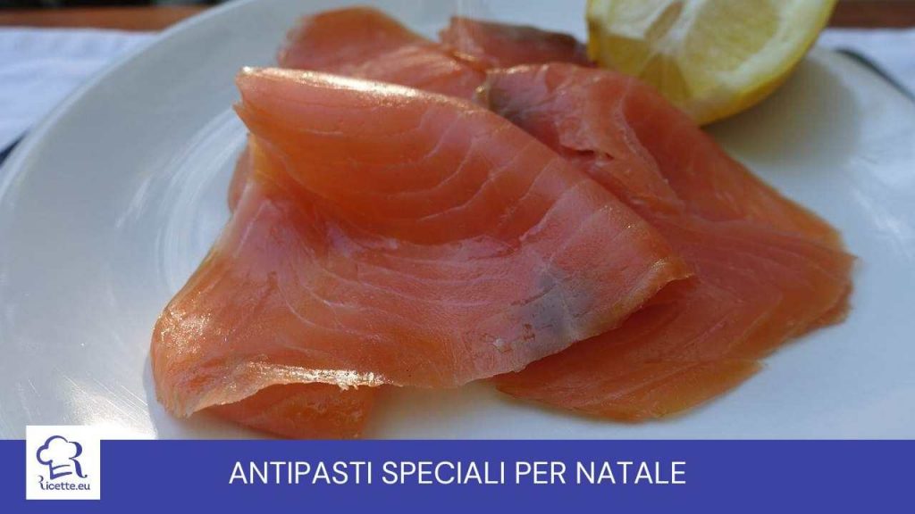 Antipasti ricette Natale salmone