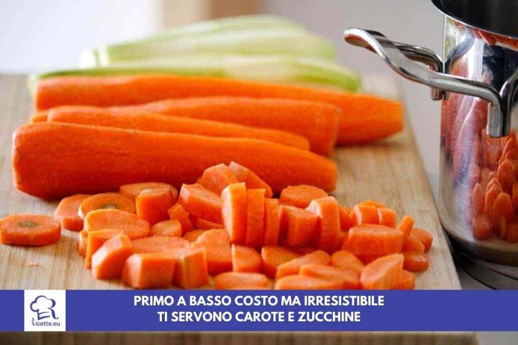 primo piatto carote zucchine