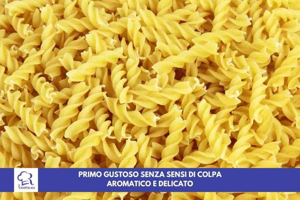 primo leggero ricetta