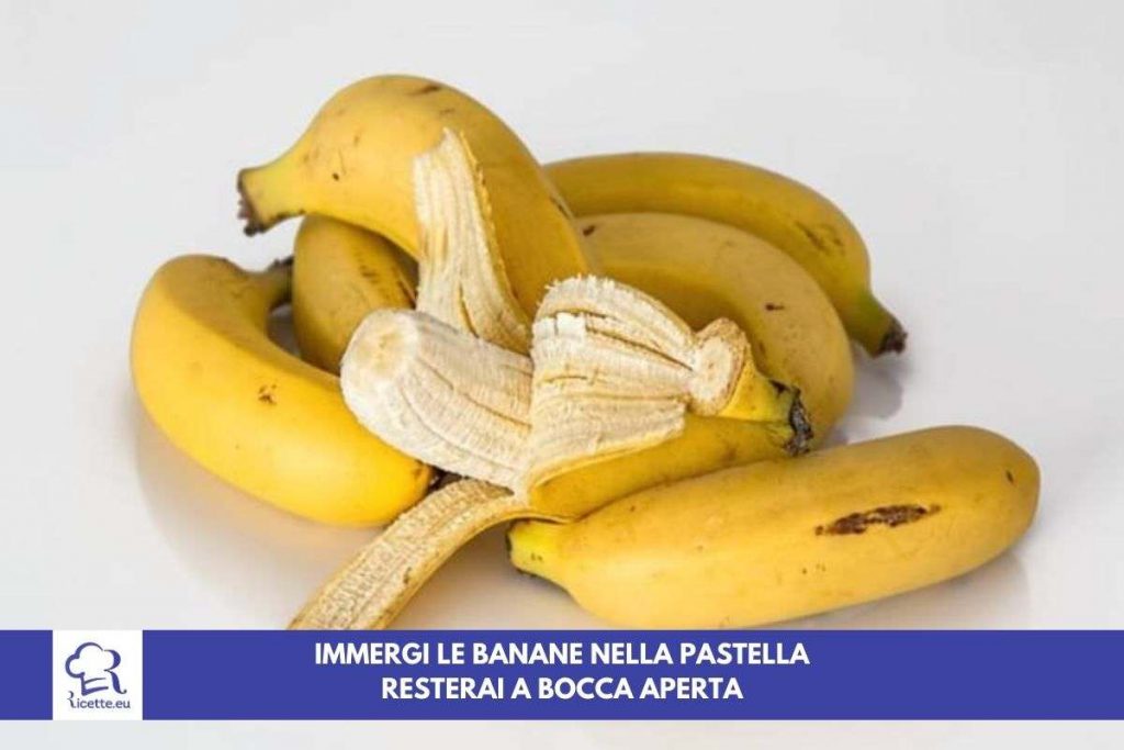 banane pastella ricetta