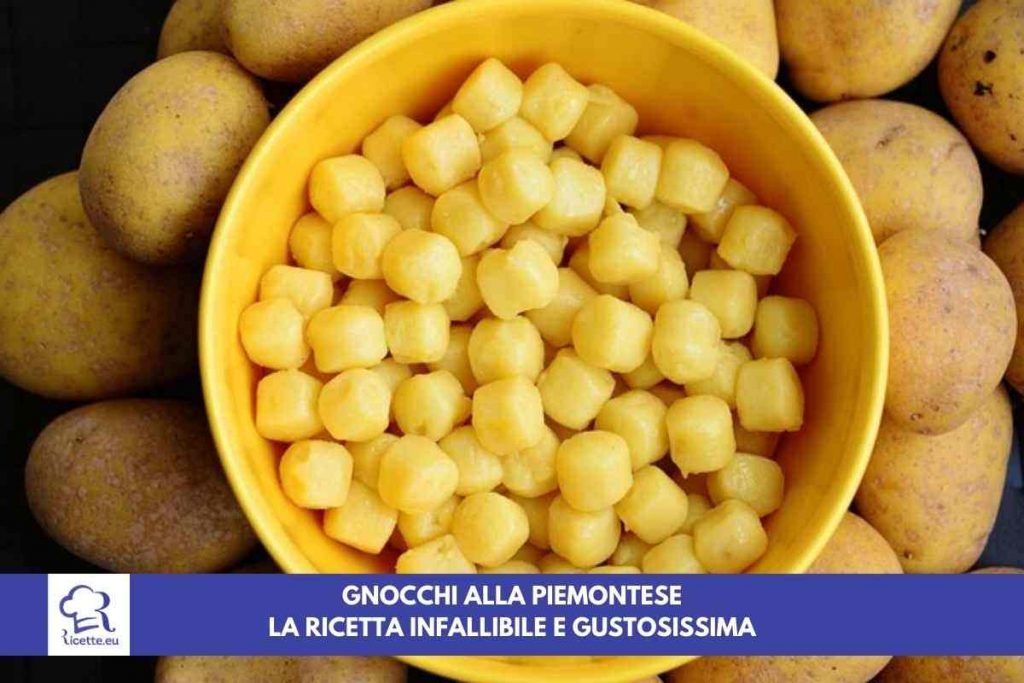 gnocchi piemontese ricetta