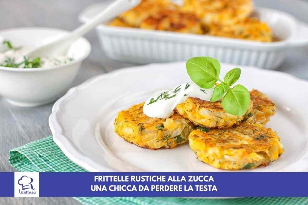 frittelle zucca veloci saporite