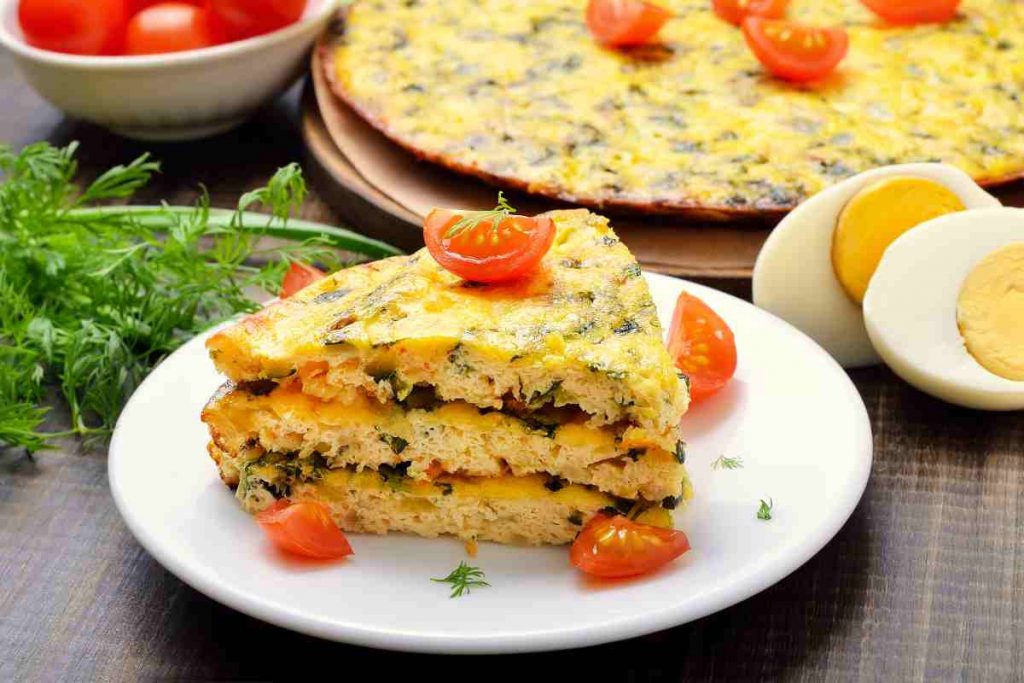 frittata menta ricetta