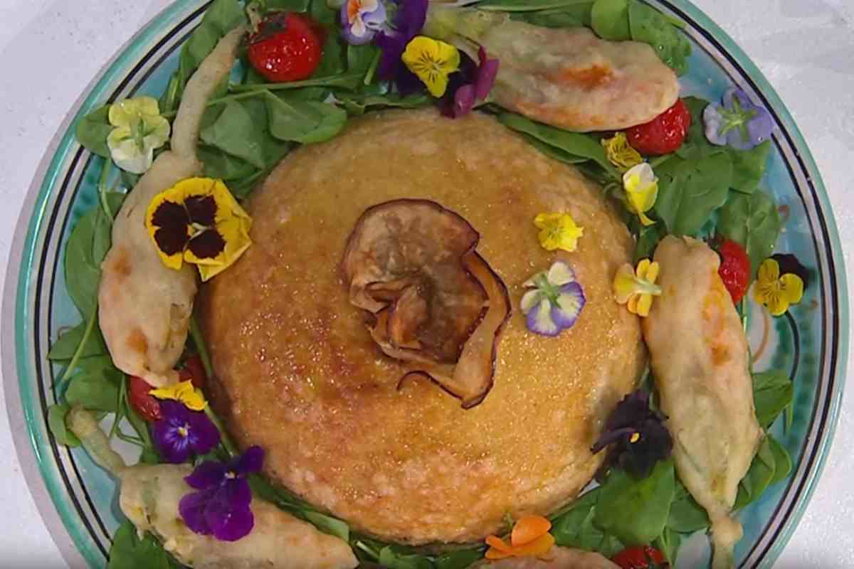 zuccotto alle verdure di chef potentano