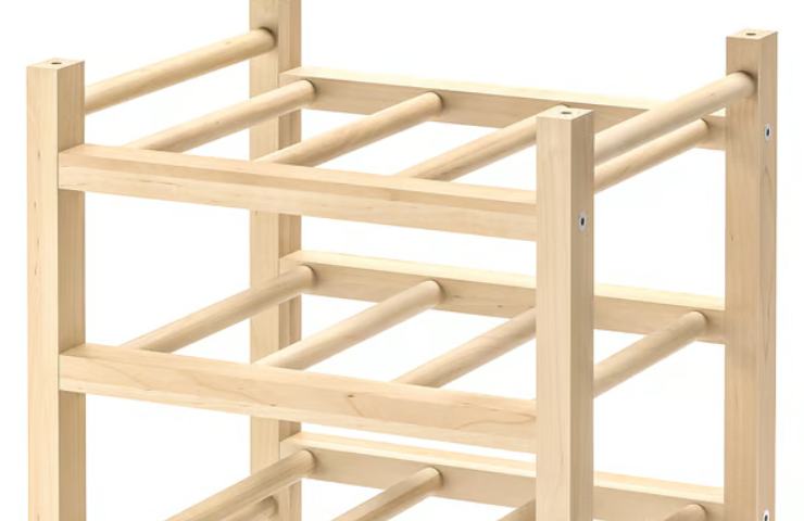 Portabottiglie targato IKEA dettaglio 