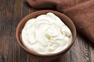 bowl di panna da cucina