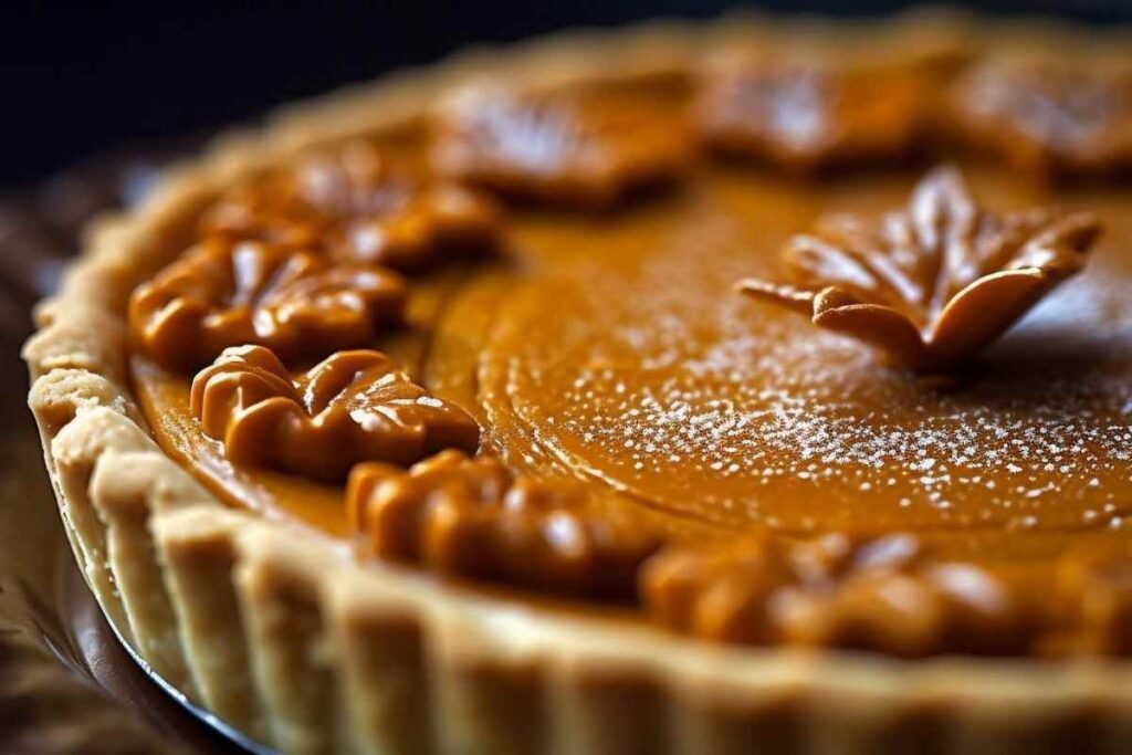 particolare della torta zucca butternut