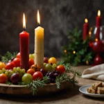 Illumina la Tua Tavola Festiva: Candeline di Natale, un Antipasto Creativo e Scenografico